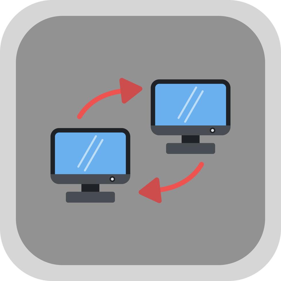 diseño de icono de vector de transferencia de datos