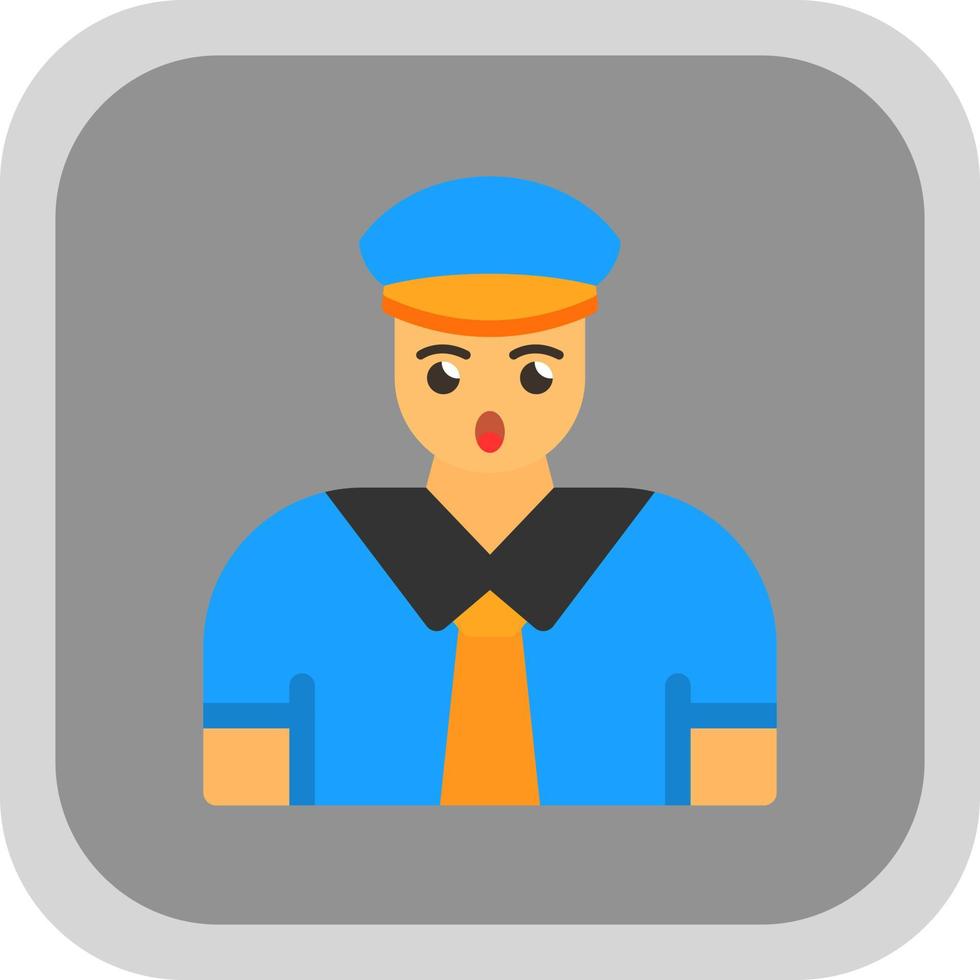 Steward Vector Icon Design