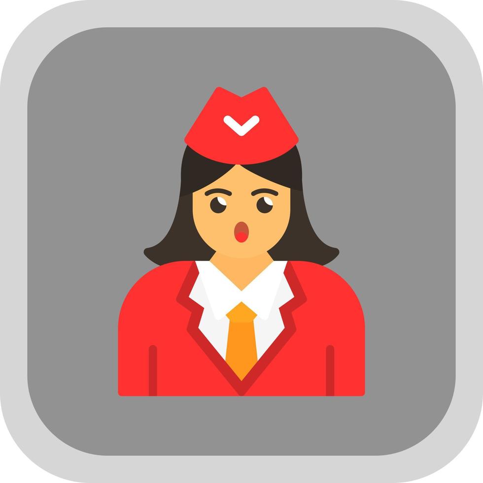 Hostess Vector Icon Design