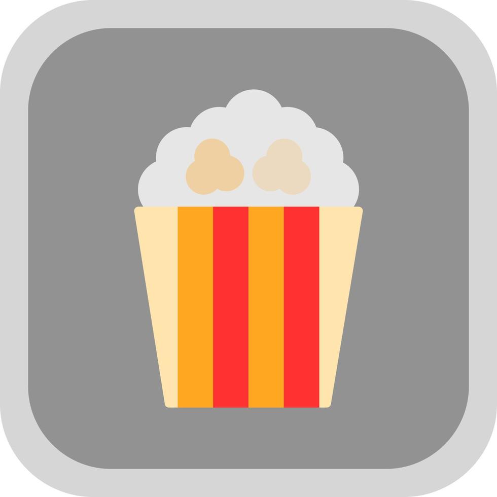 Pop Corn Vector Icon Design