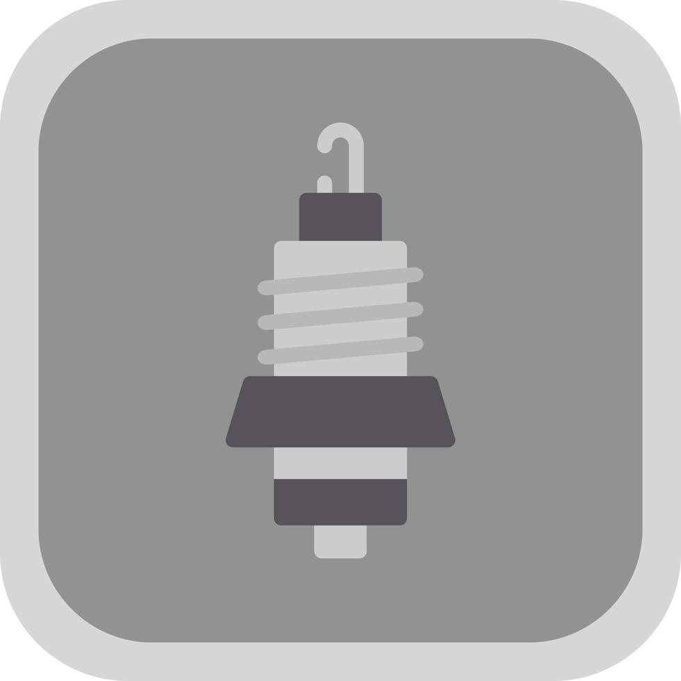 Spark Plug Vector Icon Design