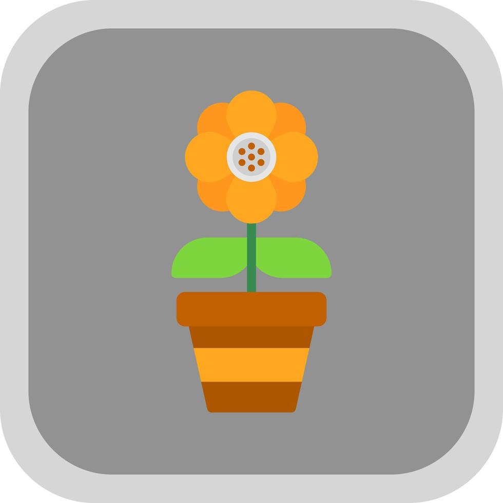 Flower Vector Icon Design