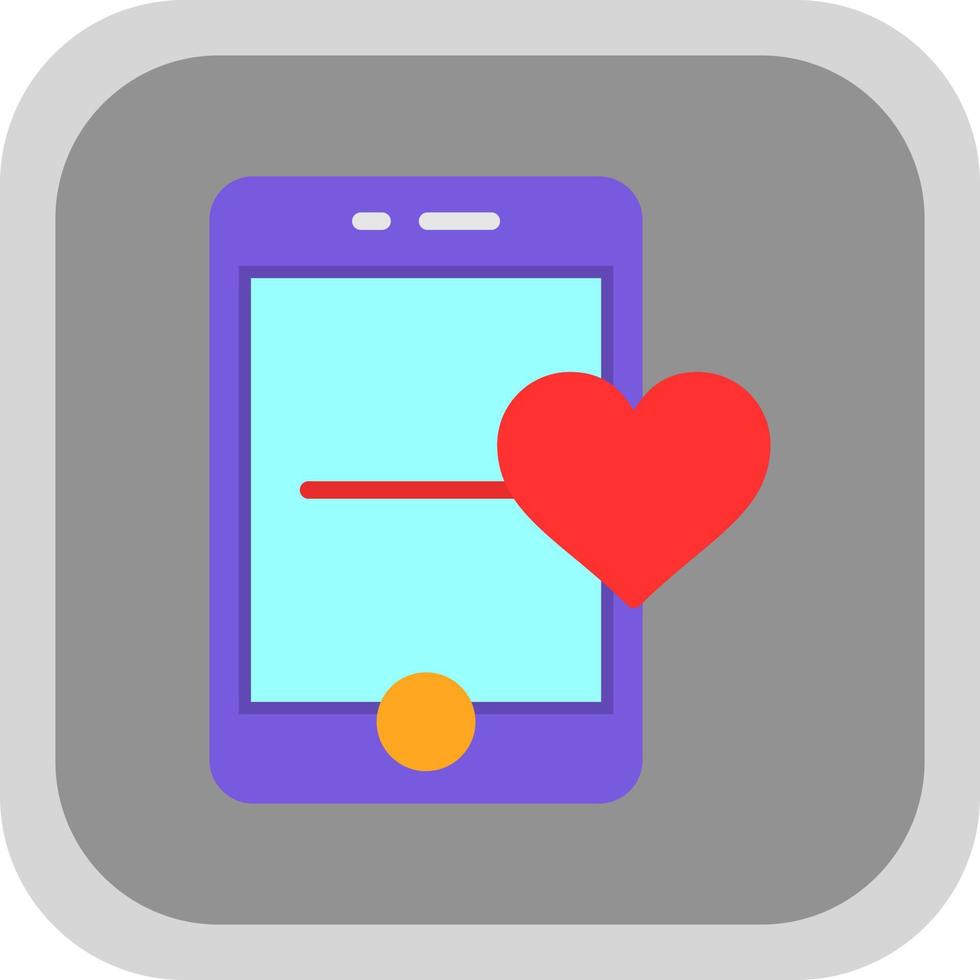 Love Call Vector Icon Design