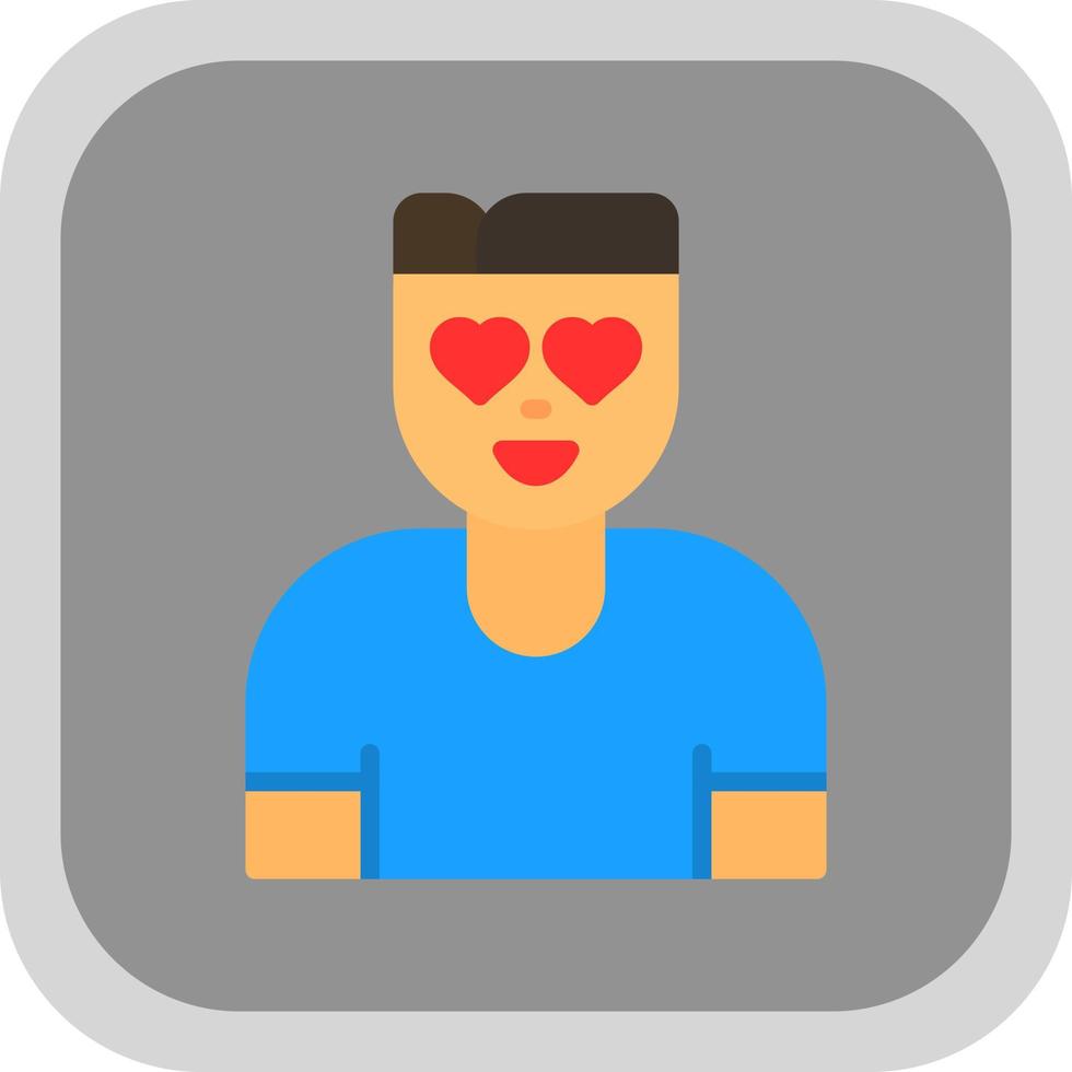 Fall In Love Vector Icon Design