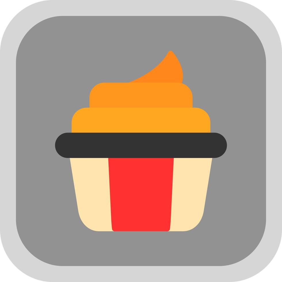 Cupcake Vector Icon Design