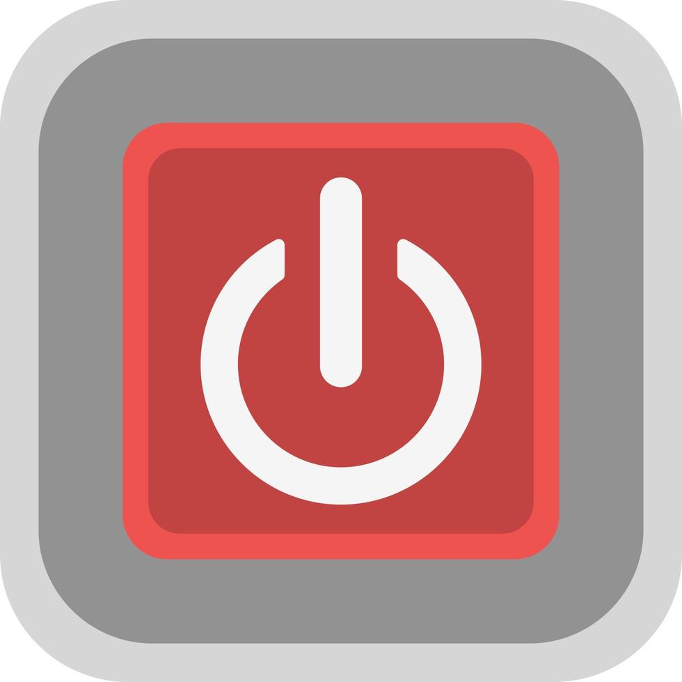 Power Button Vector Icon Design