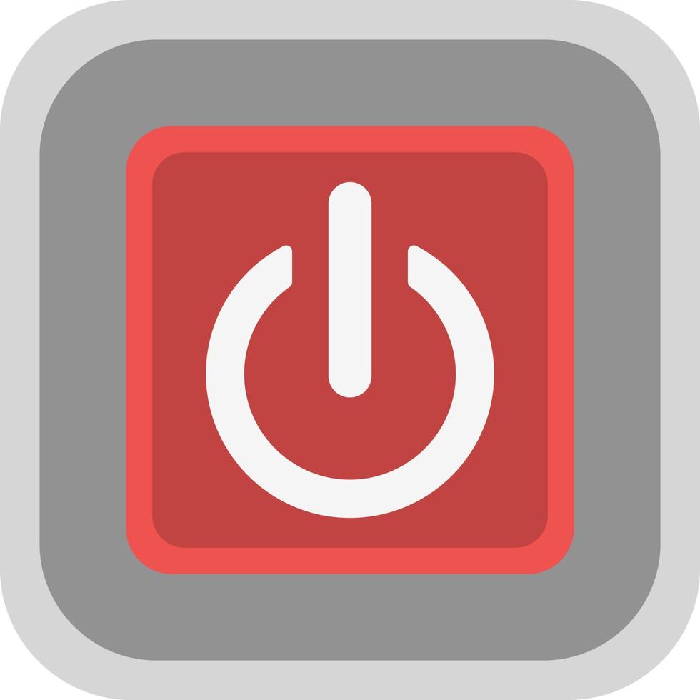 Power Button Vector Icon Design