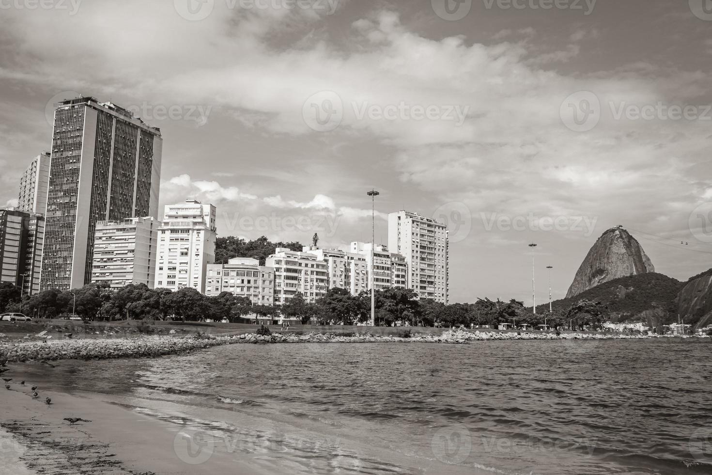 Sugarloaf mountain Pao de Acucar panorama Rio de Janeiro Brazil. photo