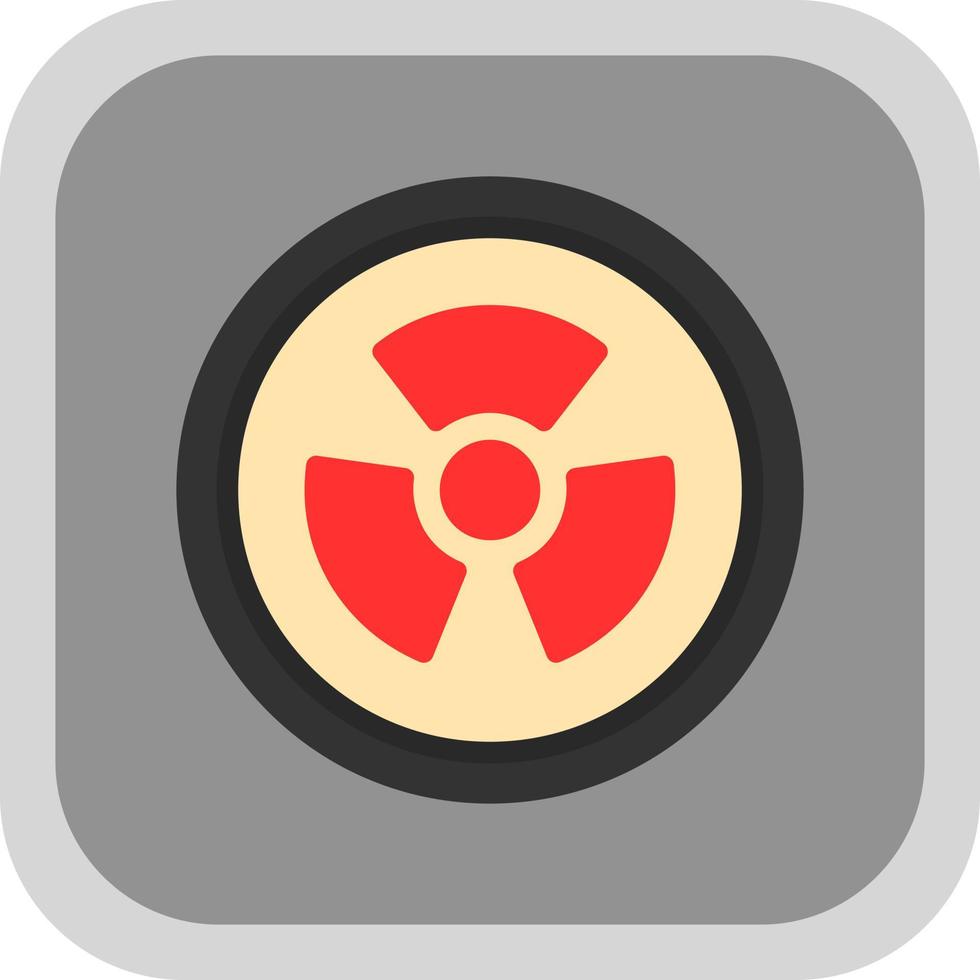 Radioactivity Vector Icon Design