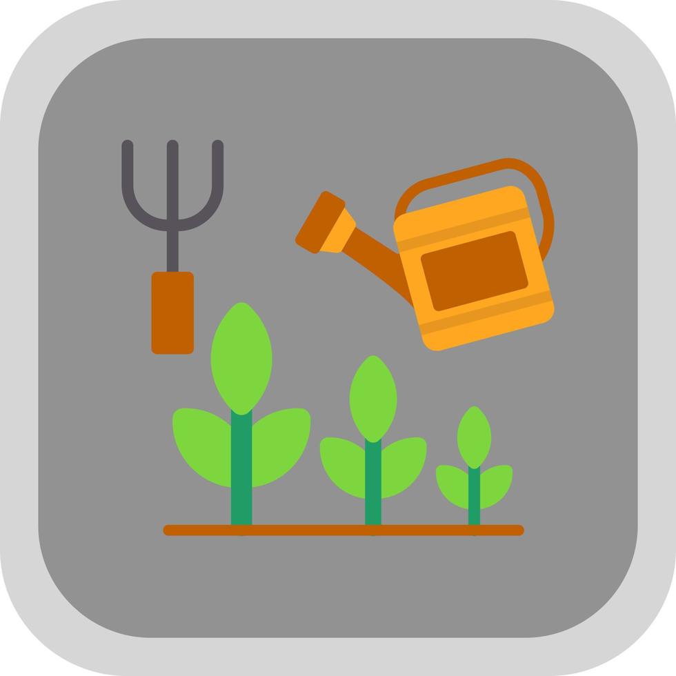 Farming and Gardening Vector Icon Design