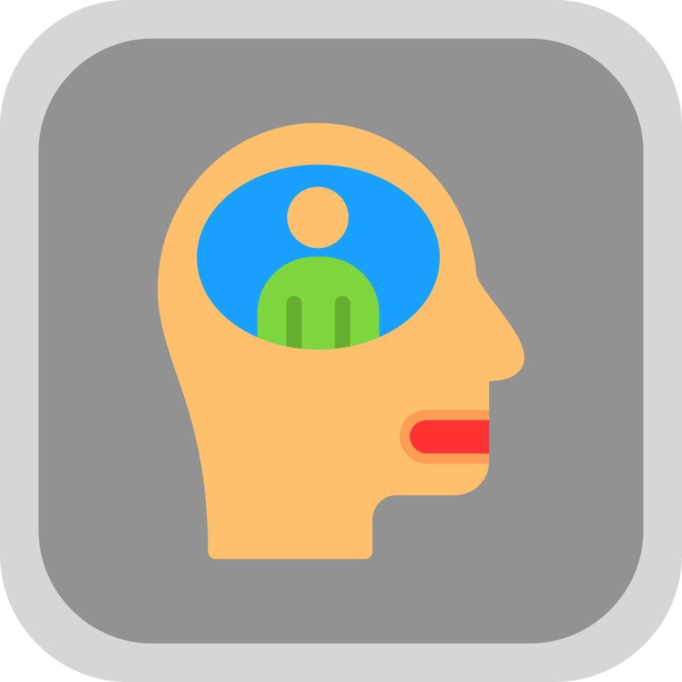 Schizopherenia Vector Icon Design