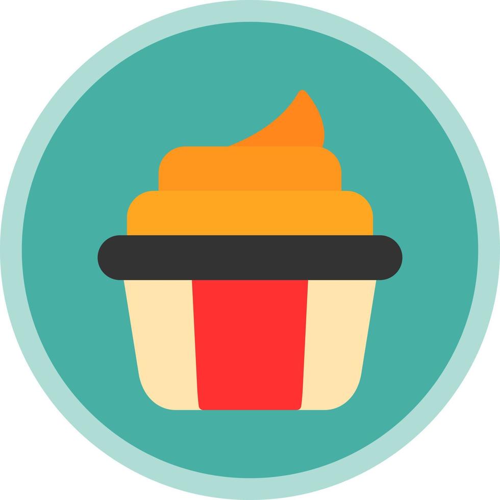 Cupcake Vector Icon Design