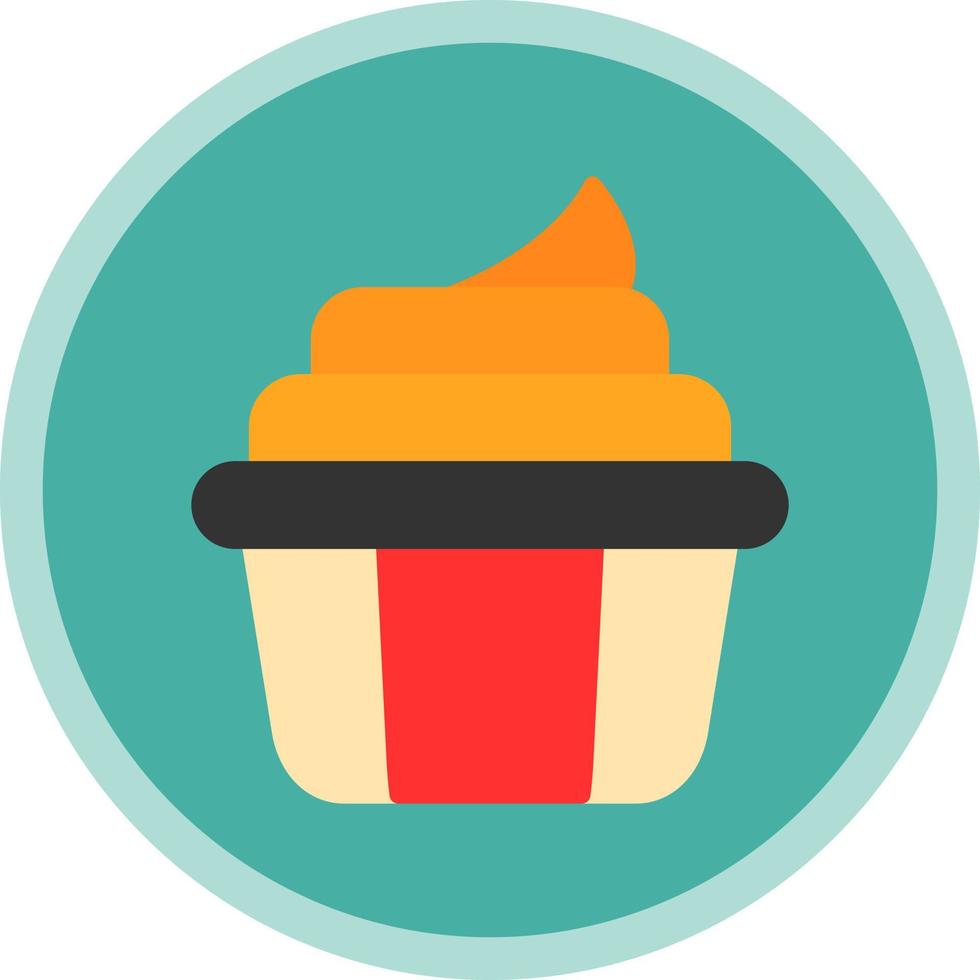 diseño de icono de vector de cupcake