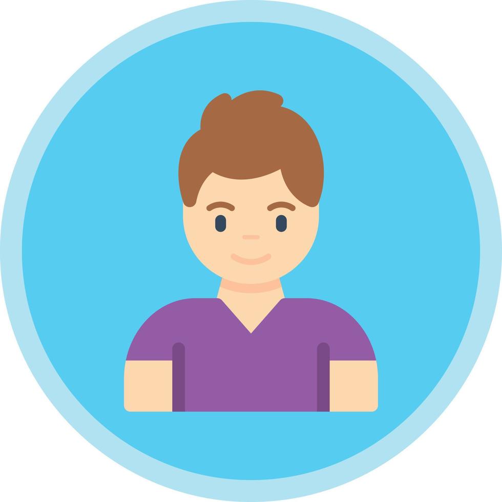 Boy Vector Icon Design