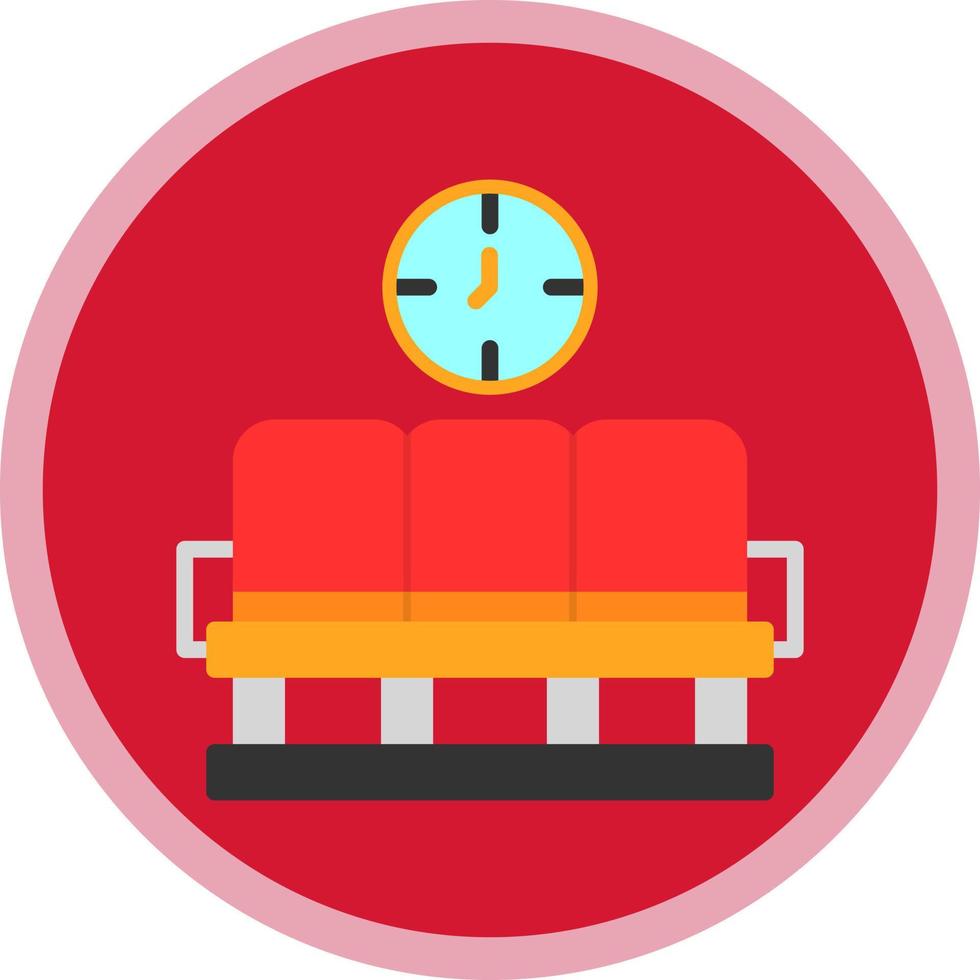 Waiting Area Vector Icon Design
