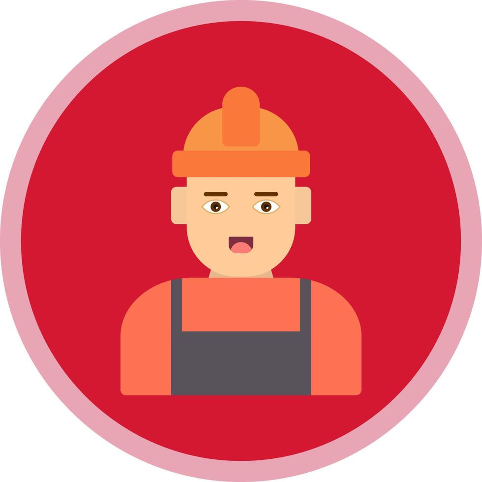 BUilder Vector Icon Design