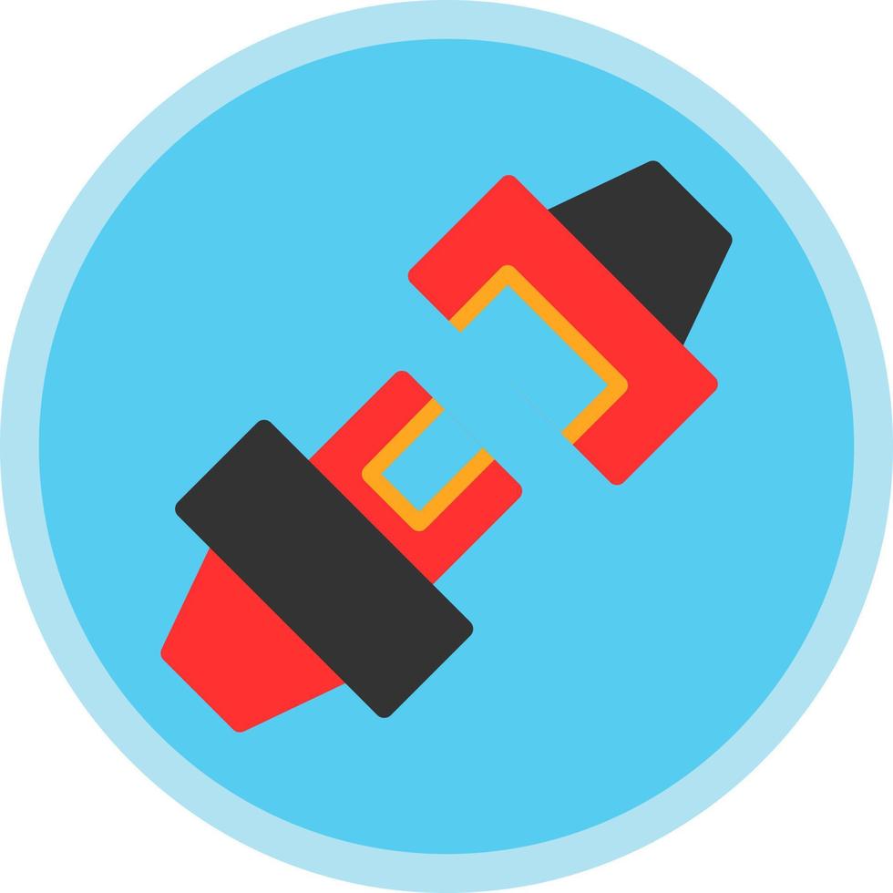 Seat Belt Vector Icon Design