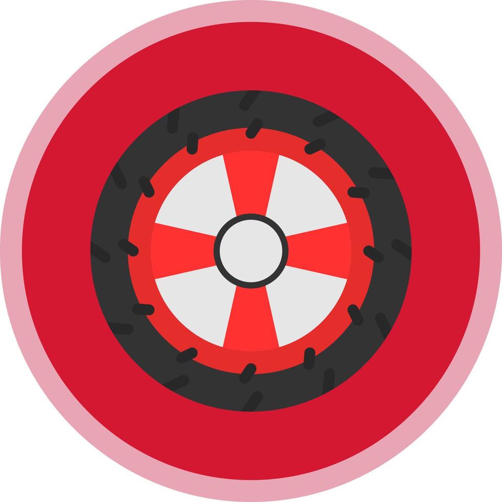 Wheel Vector Icon Design