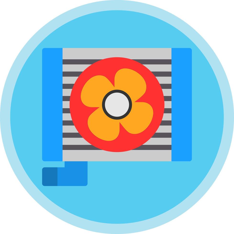 Cooling System Vector Icon Design