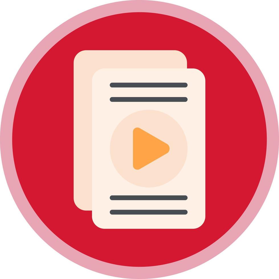Chapter Vector Icon Design