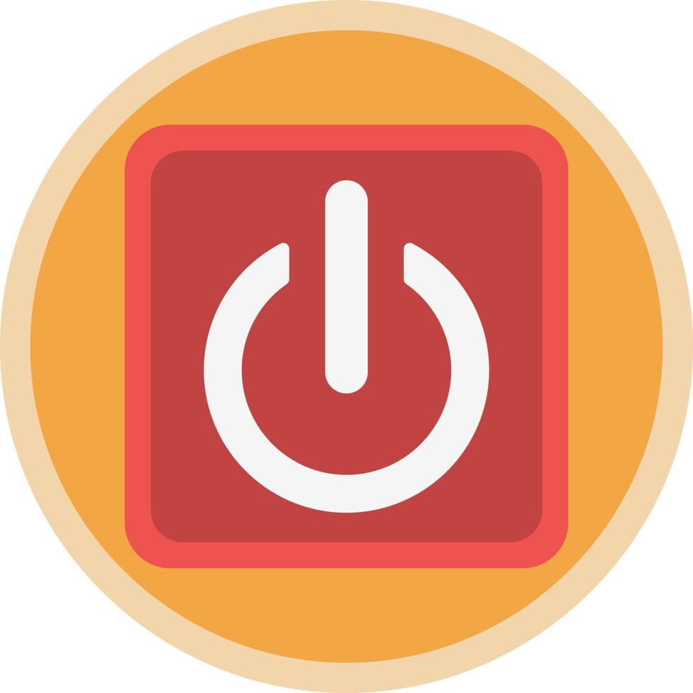 Power Button Vector Icon Design