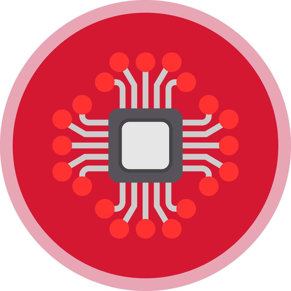 Artificial Intelligence Vector Icon Design