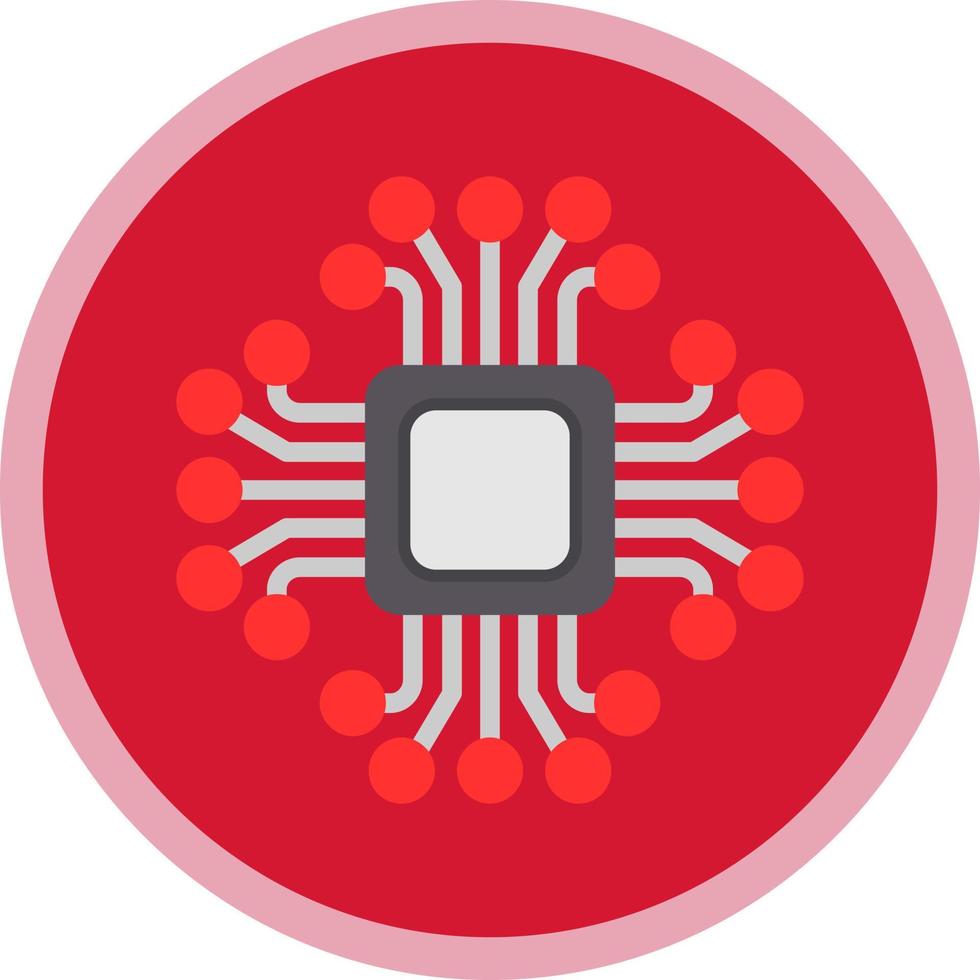 Artificial Intelligence Vector Icon Design