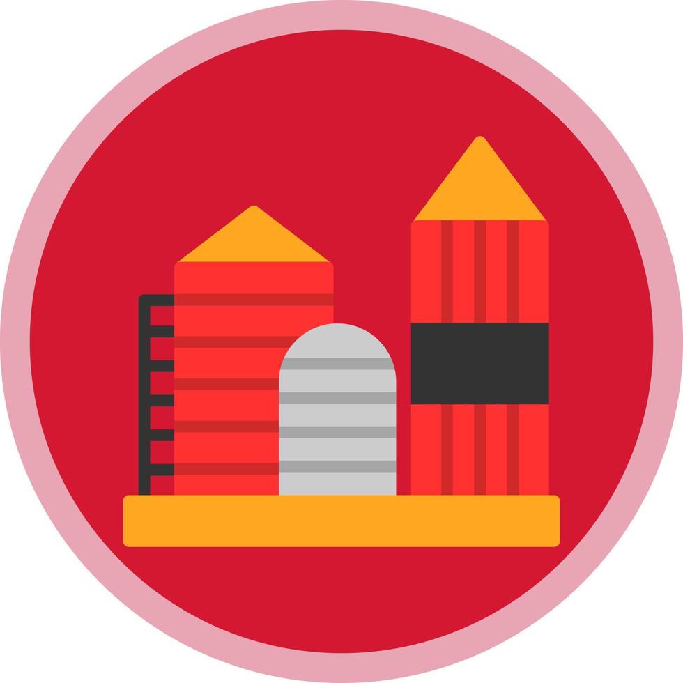 Silo Vector Icon Design