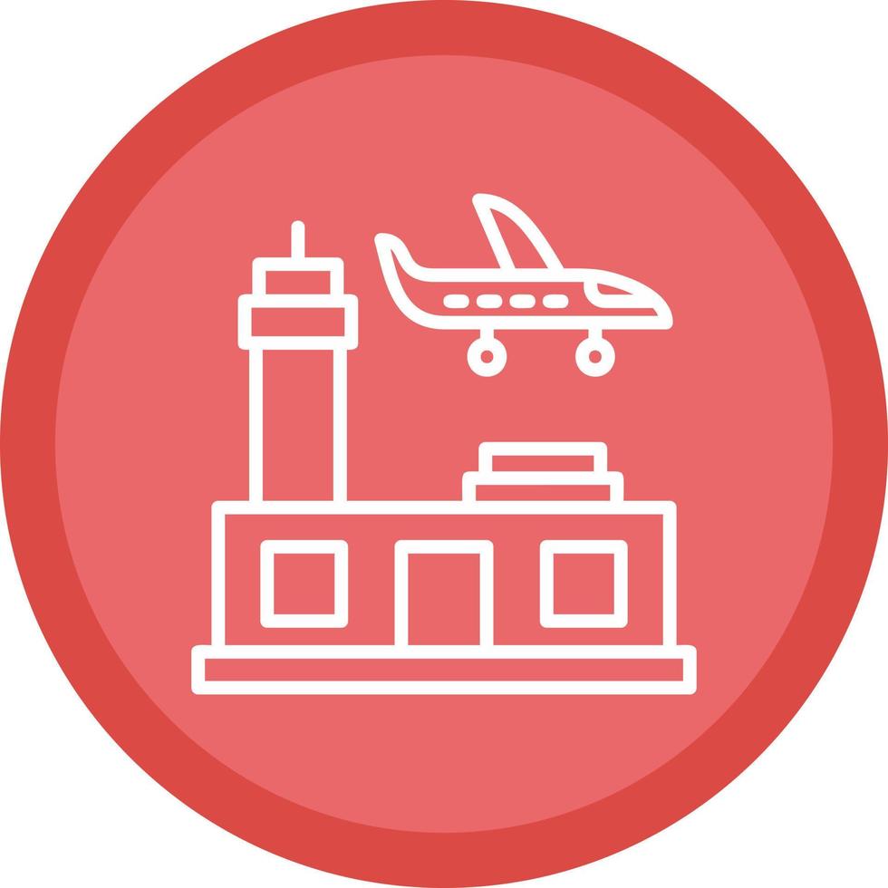 Airport Vector Icon Design