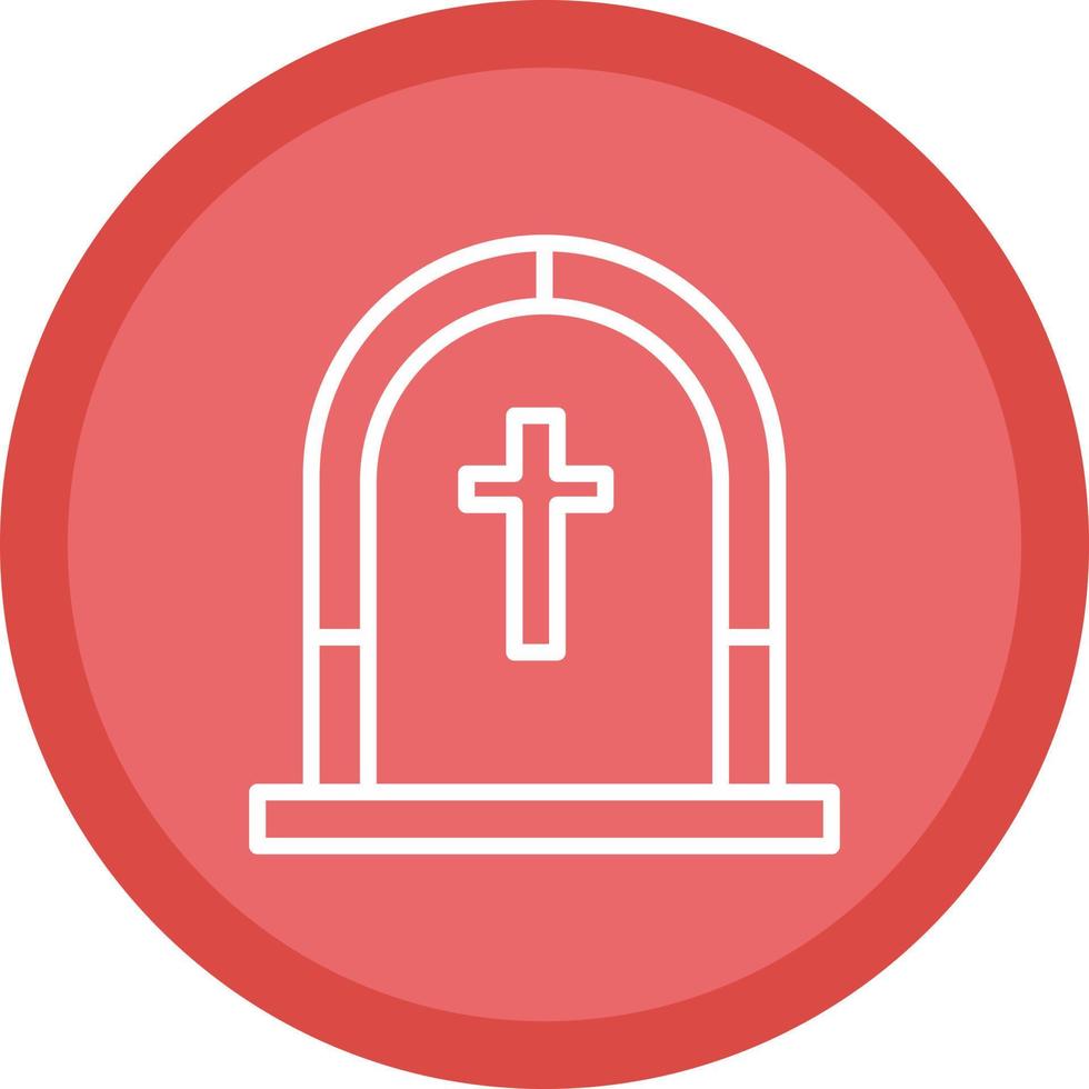 diseño de icono de vector funerario