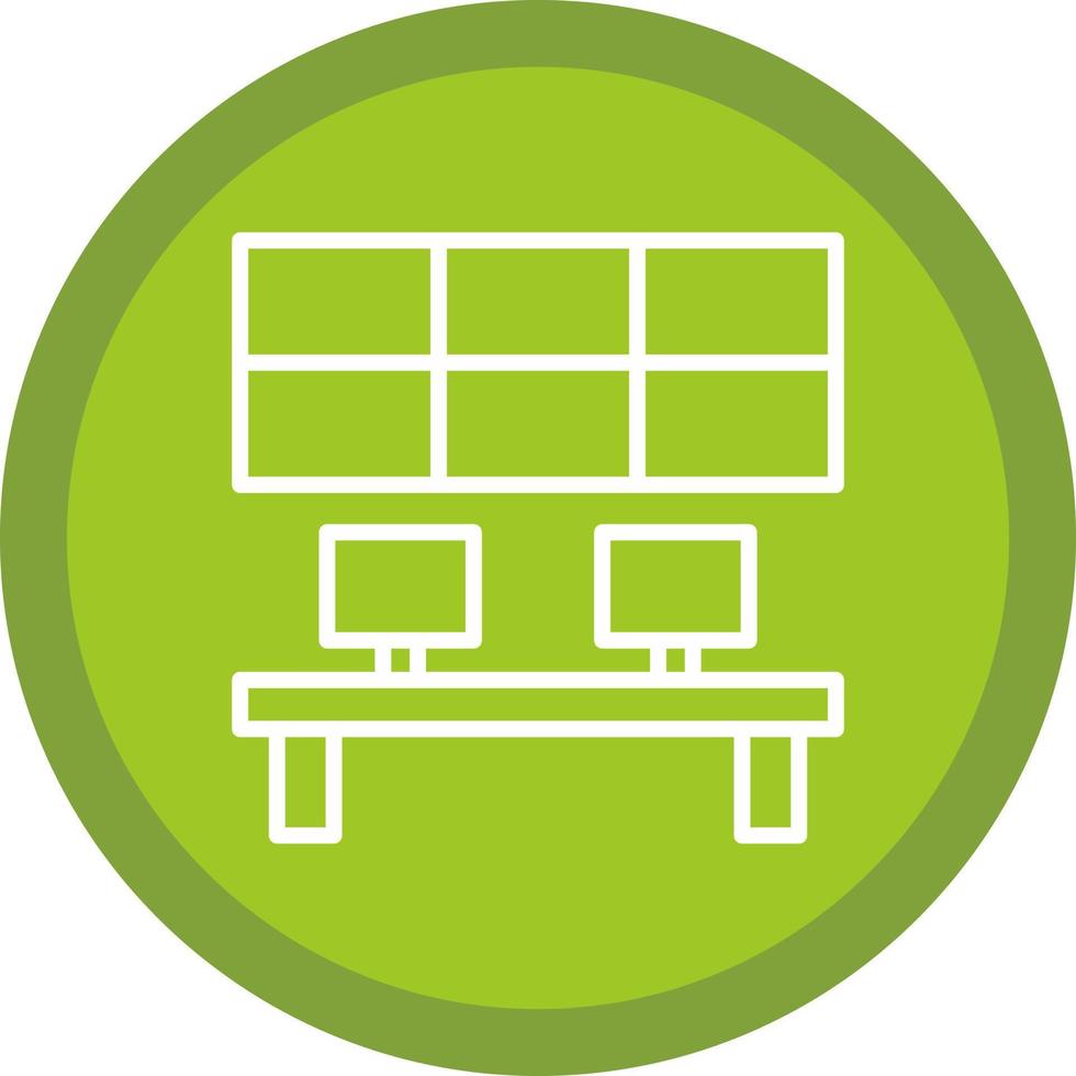 Control ROom Vector Icon Design 19958883 Vector Art at Vecteezy