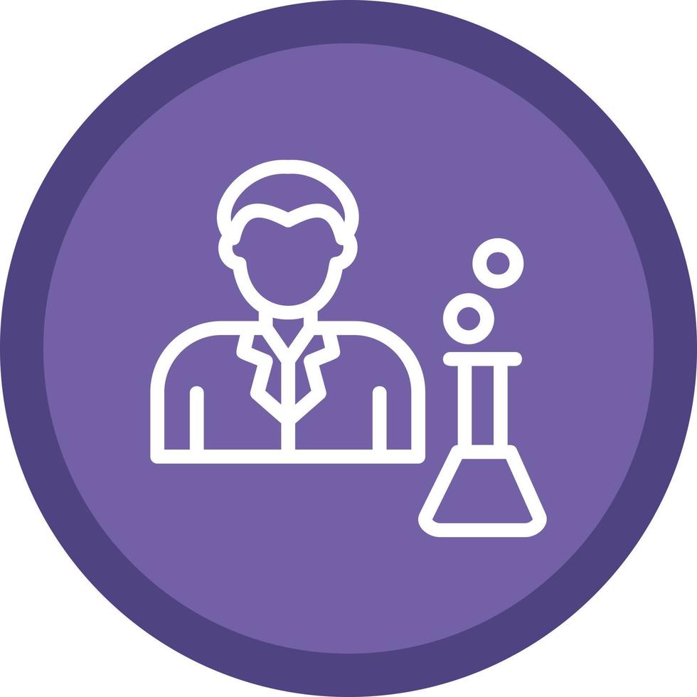 Lab Technician Vector Icon Design
