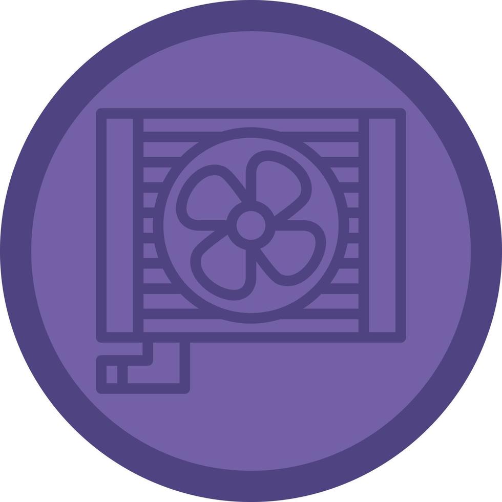 Cooling System Vector Icon Design