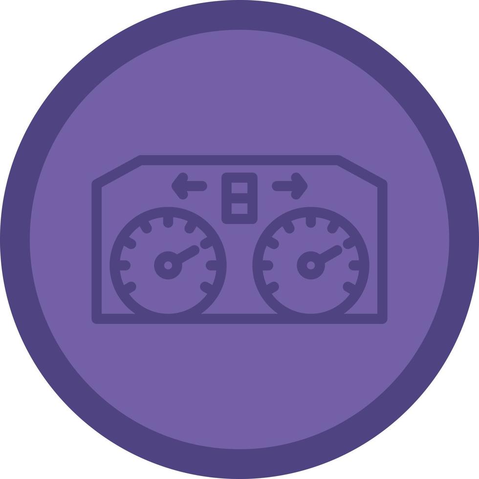 Meter Vector Icon Design