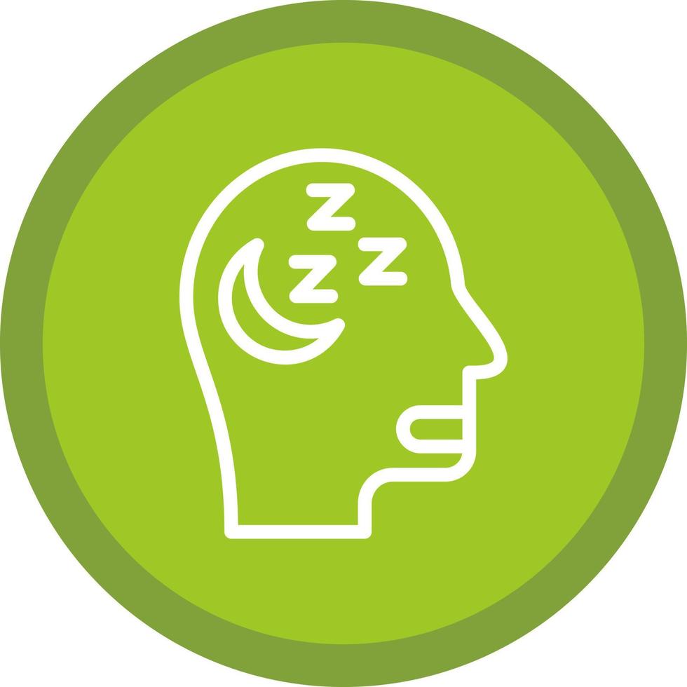 Narocolepsy Vector Icon Design