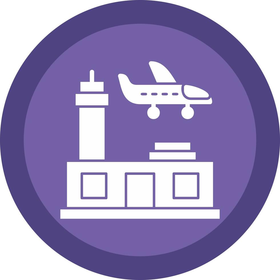 Airport Vector Icon Design