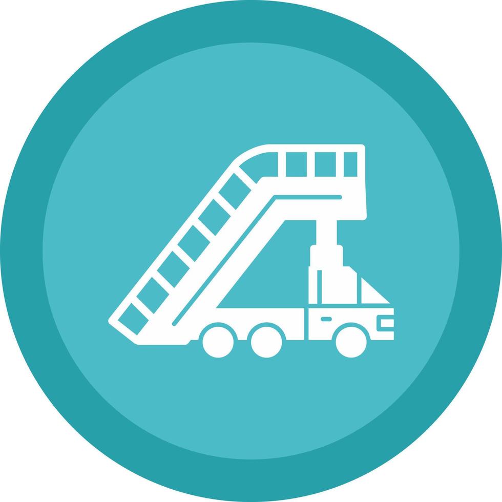Stairs Vector Icon Design