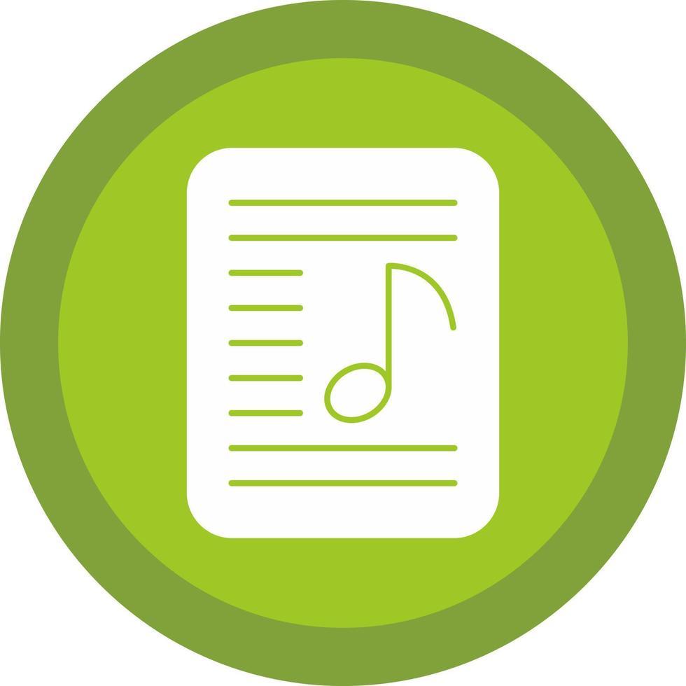 Playlist Vector Icon Design