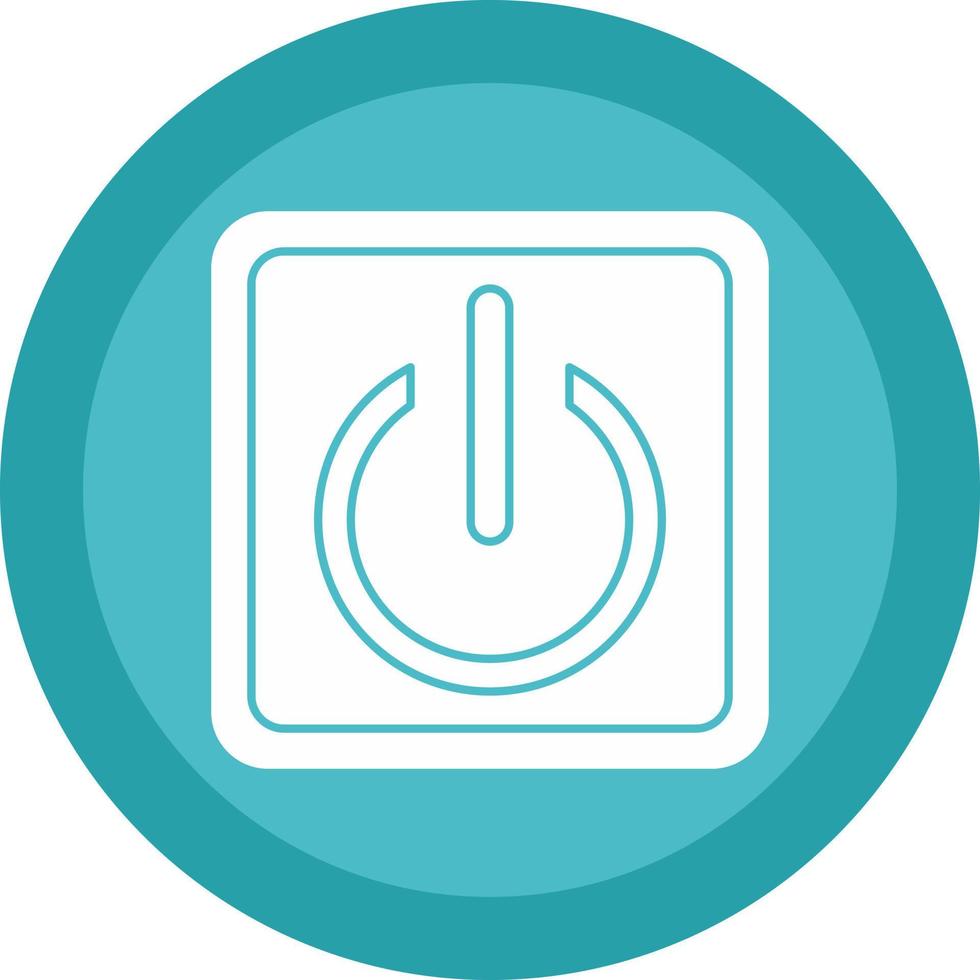 Power Button Vector Icon Design