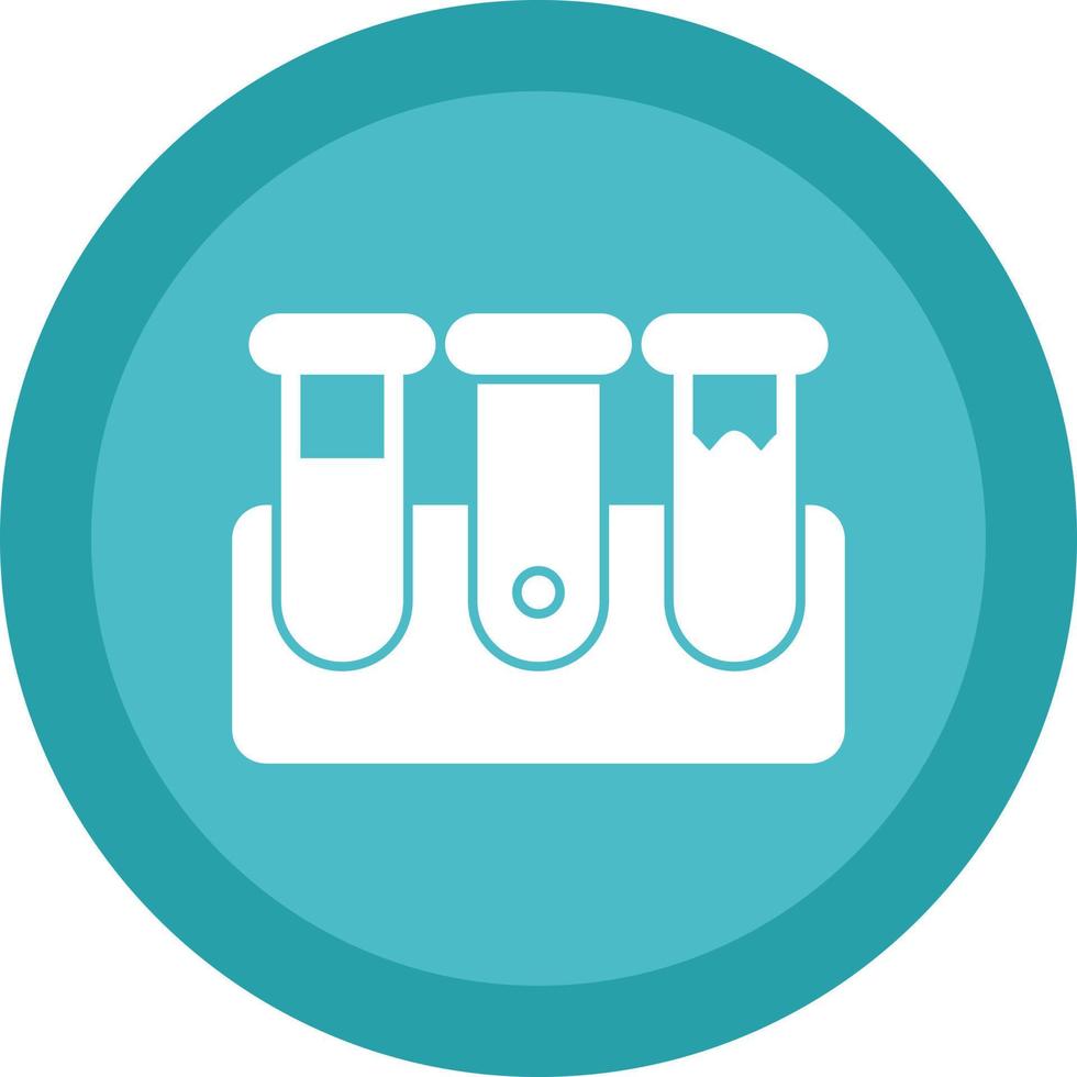 Test Tubes Vector Icon Design