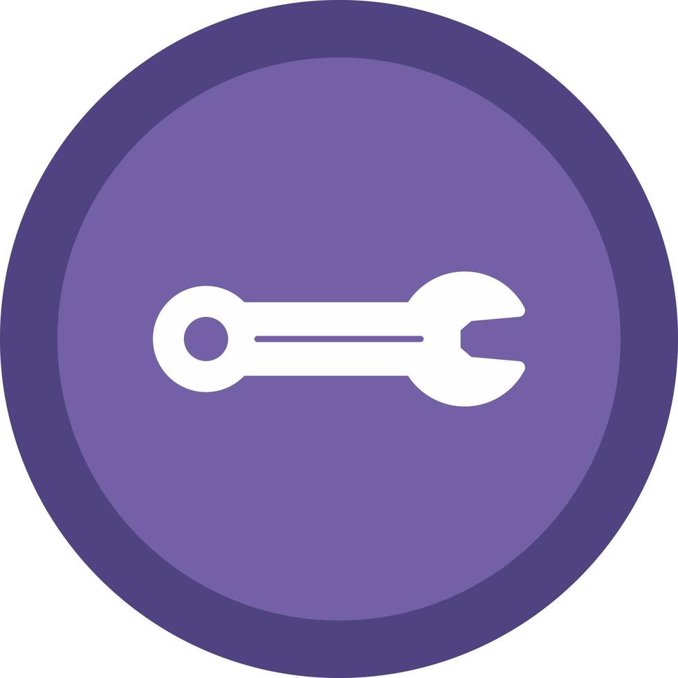 Spanner Vector Icon Design