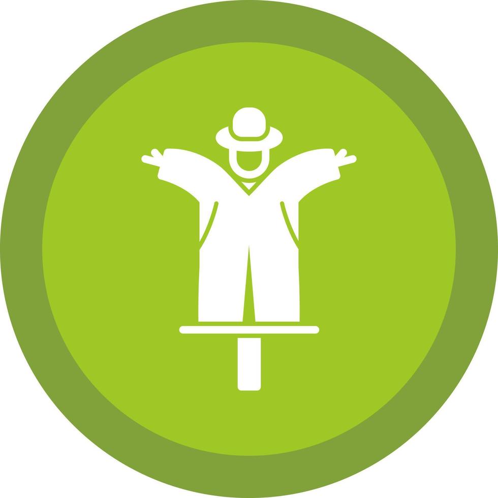 Scarecrow Vector Icon Design