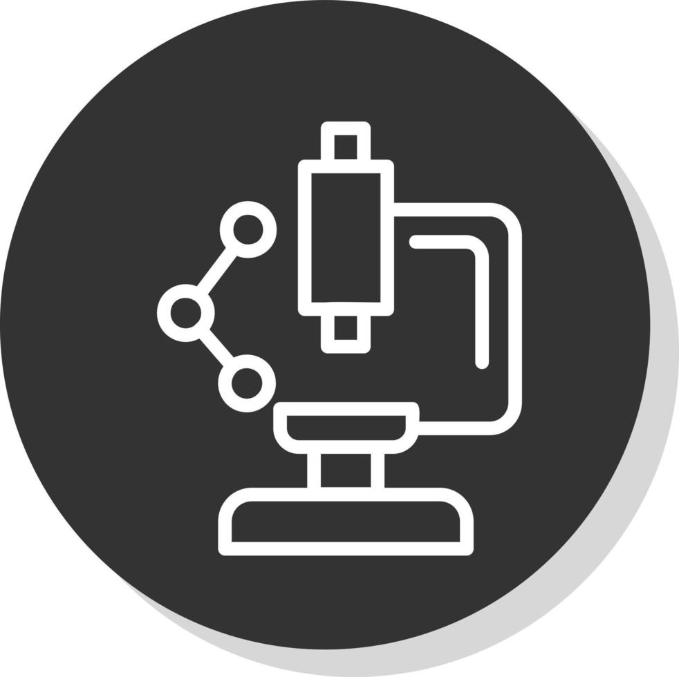 diseño de icono de vector de investigación científica