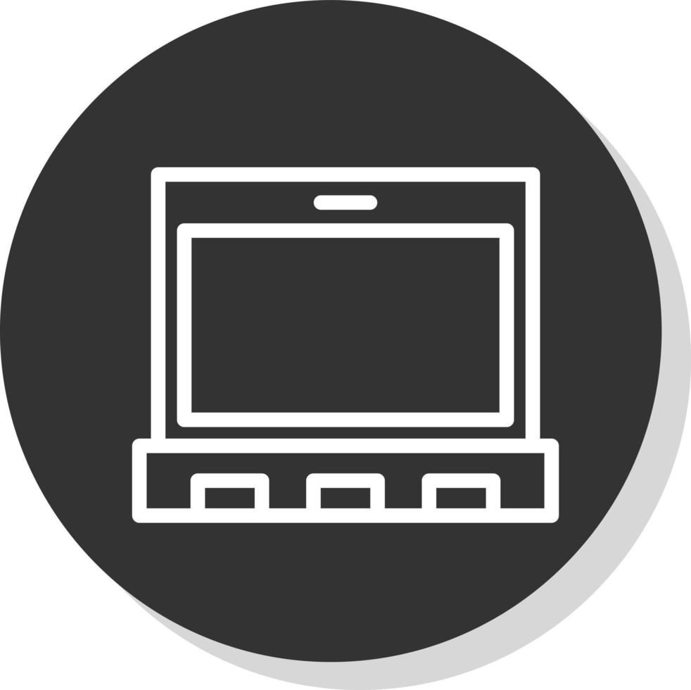 diseño de icono de vector de monitor