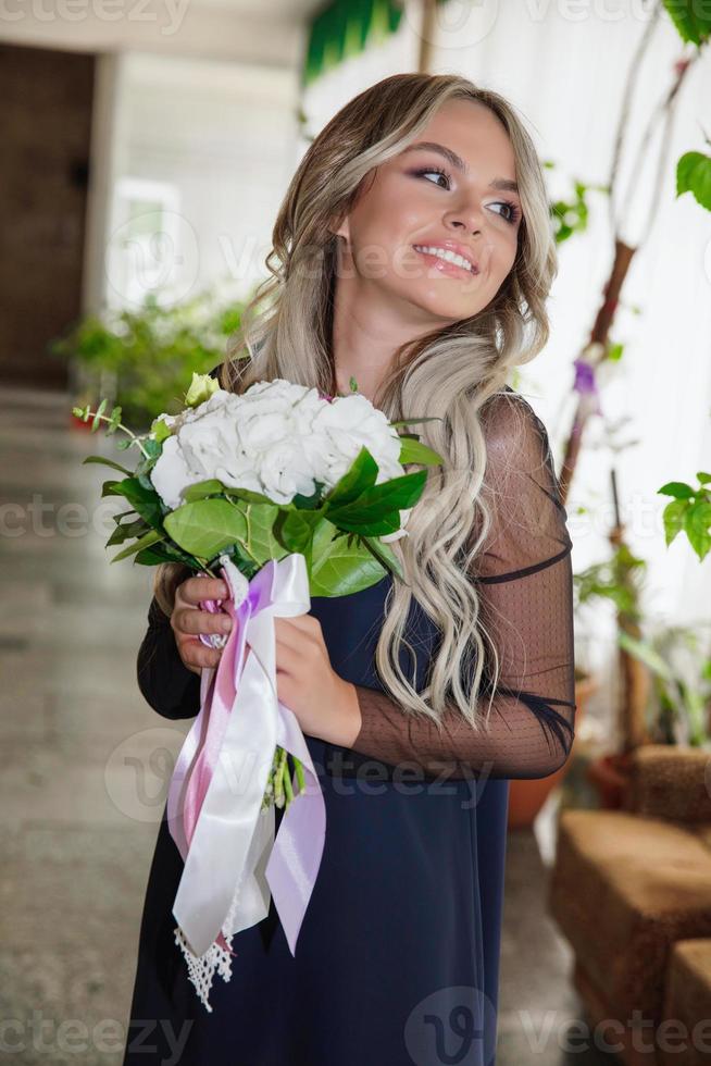Portrait of a pretty blonde photo
