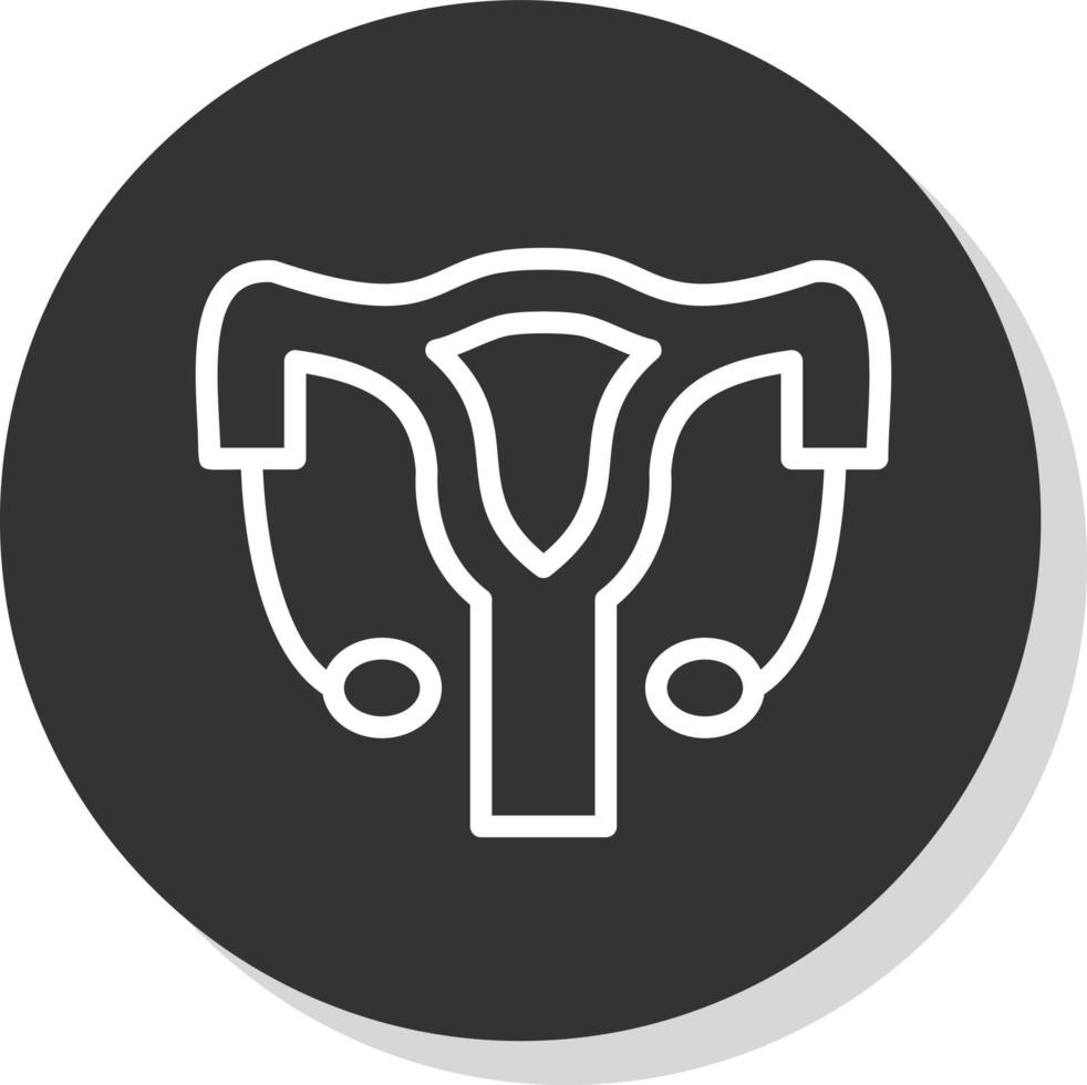 diseño de icono de vector de sistema reproductivo