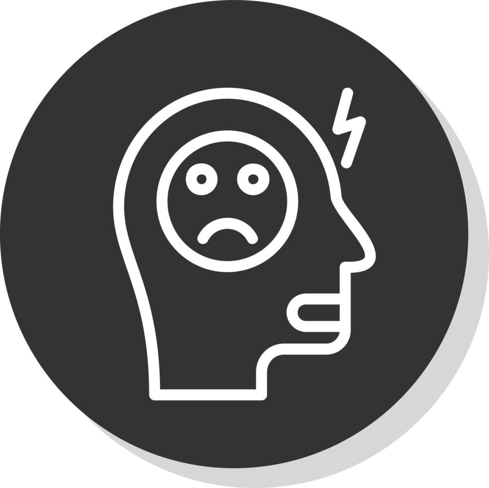 Depression Vector Icon Design