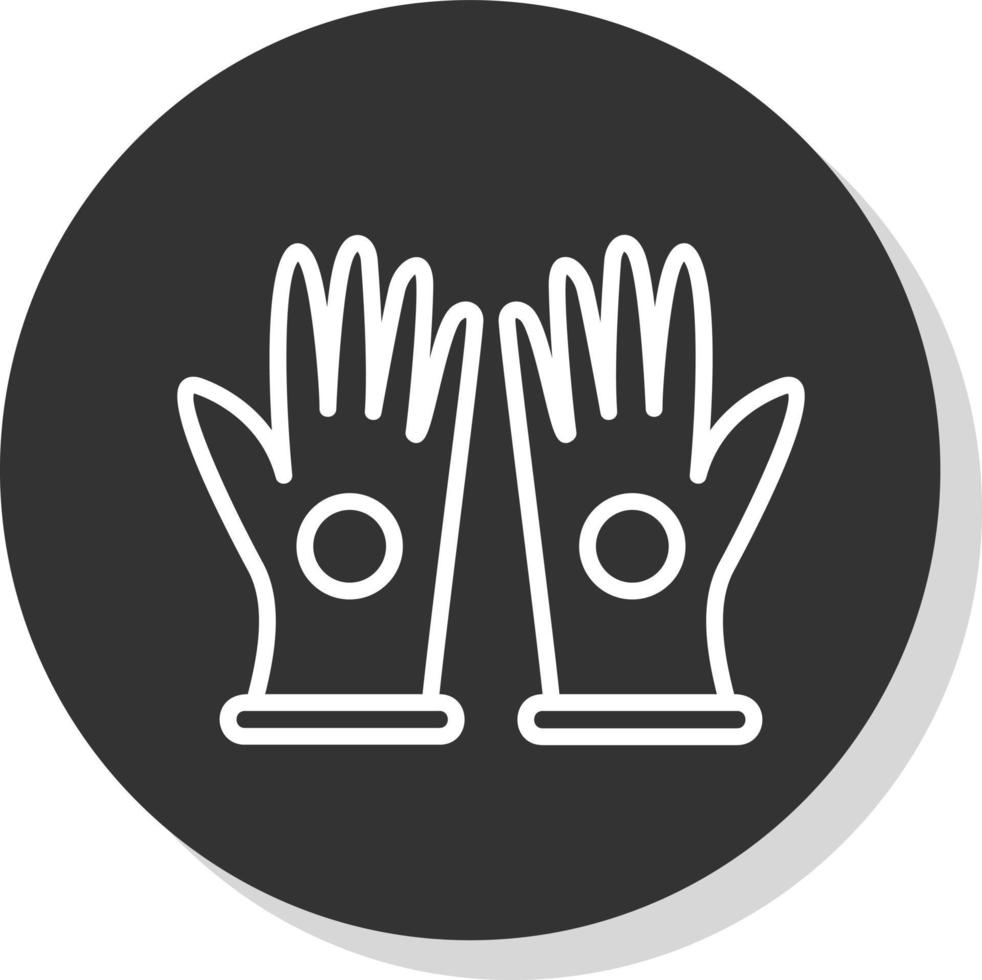 Gloves Vector Icon Design