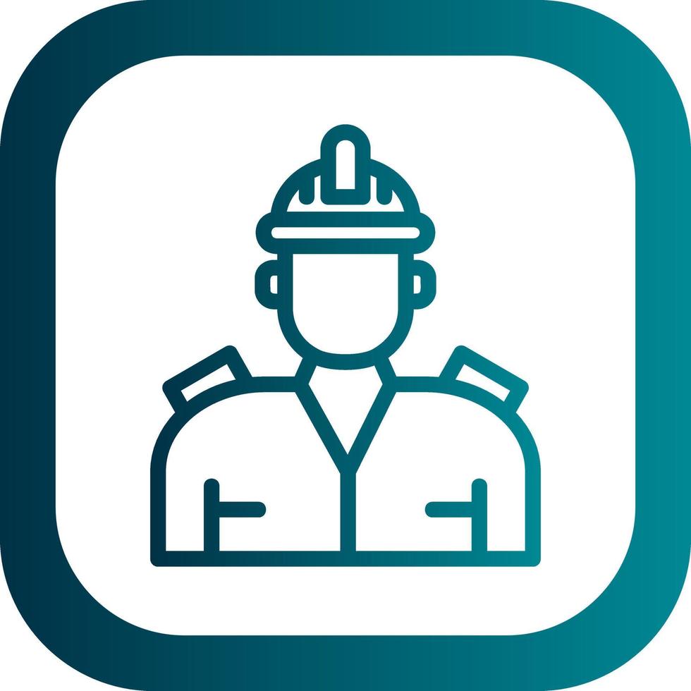 Engineer Vector Icon Design