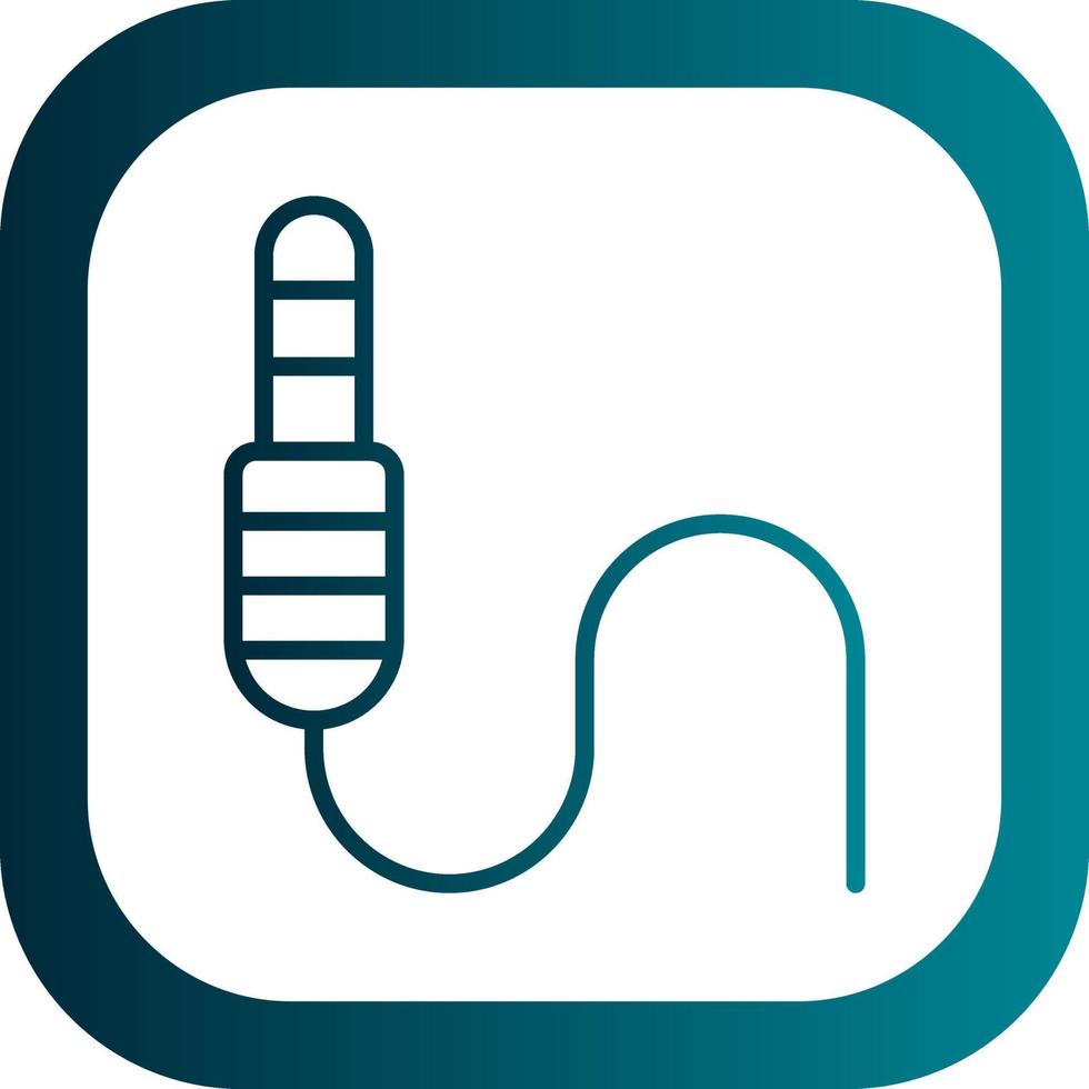 Audio Jack Vector Icon Design